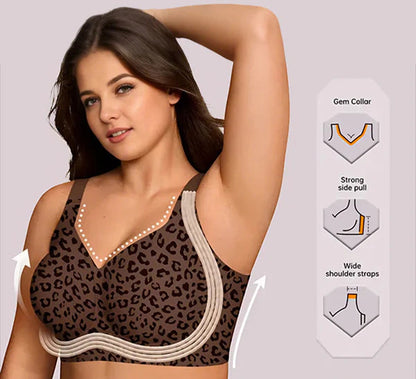 Comfortable Wireless Full Coverage Jelly Smoothing Bra